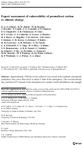 Cover page: Expert assessment of vulnerability of permafrost carbon to climate change