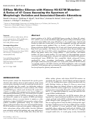 Cover page: Diffuse Midline Gliomas with Histone H3‐K27M Mutation: A Series of 47 Cases Assessing the Spectrum of Morphologic Variation and Associated Genetic Alterations