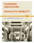 Cover page: Planning Indicators: Non-Auto Mobility