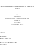 Cover page: The Succession of Power in Authoritarian States and Authoritarian Durability