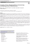 Cover page: An Analysis of 5 Years of Randomized Trials in Gastroenterology and Hepatology Reveals 52 Medical Reversals