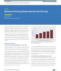 Cover page of Minimum Parking Requirements Fuel Driving