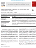 Cover page: Full-spectrum correlated-k-distribution look-up table for use with radiative Monte Carlo solvers