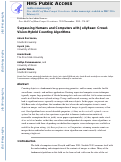 Cover page: Surpassing Humans and Computers with JellyBean: Crowd-Vision-Hybrid Counting Algorithms.