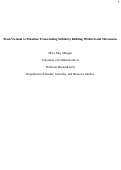 Cover page of From Vietnam to Palestine: Transcending Solidarity Building Within Social Movements
