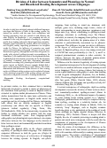 Cover page: Division of Labor between Semantics and Phonology in Normal and Disordered Reading Development Across Languages