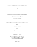 Cover page: Statistical Complexity and Regret in Linear Control