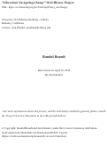 Cover page of R Brandt 16-April-2025