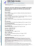 Cover page: Proprotein convertase subtisilin/kexin 9 levels decline with hepatitis C virus therapy in people with HIV/hepatitis C virus and correlate with inflammation