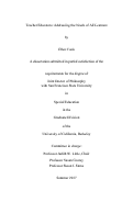 Cover page: Teacher Educators: Addressing the Needs of All Learners