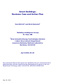 Cover page: Smart Buildings:  Business Case and Action Plan