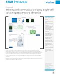 Cover page: Inferring cell communication using single-cell calcium spatiotemporal dynamics.