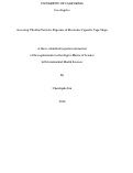 Cover page: Assessing Ultrafine Particles Exposure in Electronic Cigarette Vape Shops