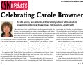 Cover page: Celebrating Carole Browner