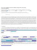 Cover page: Pore-scale capillary pressure analysis using multi-scale X-ray micromotography