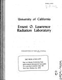 Cover page: PARAMETERS OF THE KoKo SYSTEM