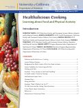 Cover page of Healthalicious Cooking: Learning about Food and Physical Activity: Introduction