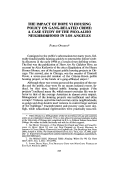 Cover page: The Impact of Hope VI Housing Policy on Gang-Related Crime: A Case Study of the Pico-Aliso Neighborhood in Los Angeles