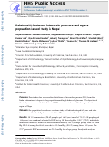 Cover page: Relationship Between Intraocular Pressure and Age: A Population-Based Study in Nepal.