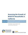 Cover page of Assessing the Growth of Multi-EV Households in California