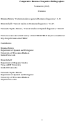 Cover page: Comparative Romance Linguistics Bibliographies, vol. 64 (2015).