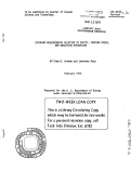 Cover page: Cryopump Measurements Relating to Safety, Pumping Speed, and Radiation Outgassing