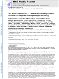 Cover page: The Miami Framework for ALS and related neurodegenerative disorders: an integrated view of phenotype and biology.