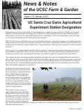 Cover page of News &amp; Notes of the UCSC Farm &amp; Garden, Issue 173