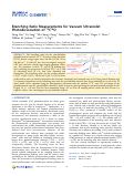 Cover page: Branching ratio measurements for vacuum ultraviolet photodissociation of 12C16O.