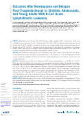 Cover page: Outcomes After Nonresponse and Relapse Post-Tisagenlecleucel in Children, Adolescents, and Young Adults With B-Cell Acute Lymphoblastic Leukemia