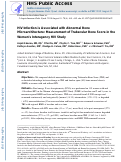Cover page: HIV Infection Is Associated With Abnormal Bone Microarchitecture