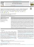 Cover page of Targeted and nontargeted approaches to uncover complex halogenated pollutants in the historically endangered California brown pelican