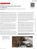 Cover page of Heavily polluted Tijuana River drives regional air quality crisis