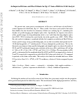 Cover page: AN IMPROVED DISTANCE AND MASS ESTIMATE FOR SGR A* FROM A MULTISTAR ORBIT ANALYSIS