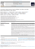 Cover page: Associations among executive function Abilities, free Water, and white matter microstructure in early old age