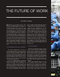 Cover page: THE FUTURE OF WORK