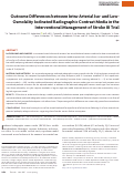 Cover page: Outcome Differences between Intra-Arterial Iso- and Low-Osmolality Iodinated Radiographic Contrast Media in the Interventional Management of Stroke III Trial