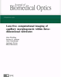 Cover page: Lens-free computational imaging of capillary morphogenesis within three-dimensional substrates