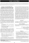 Cover page: Response to Letter Regarding Article, “Patient-Reported Measures Provide Unique Insights Into Motor Function After Stroke”