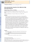 Cover page: Array-representation integration factor method for high-dimensional systems