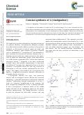 Cover page: Concise synthesis of (+)-fastigiatine