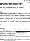 Cover page: DuraSeal Exact Is a Safe Adjunctive Treatment for Durotomy in Spine: Postapproval Study