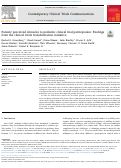 Cover page: Parents' perceived obstacles to pediatric clinical trial participation: Findings from the clinical trials transformation initiative