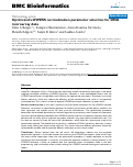 Cover page: Optimized LOWESS normalization parameter selection for DNA microarray data