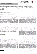 Cover page: Search for Higgs boson pair production in the γγWW∗ channel using pp collision data recorded at s=13 TeV with the ATLAS detector