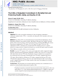 Cover page: The Utility of Outpatient Commitment: II. Mortality Risk and Protecting Health, Safety, and Quality of Life.