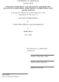 Cover page of Towards Efficient and Realistic Distributed Quantum Computing: Simulation, Scheduling and Applications