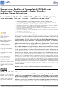 Cover page: Transcriptome Profiling of Dysregulated GPCRs Reveals Overlapping Patterns across Psychiatric Disorders and Age-Disease Interactions