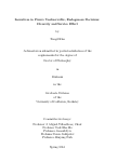 Cover page: Incentives in Firm's Unobservable, Endogenous Decisions: Diversity and Service Effort