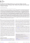 Cover page: Nonclinical and Clinical Enterococcus faecium Strains, but Not Enterococcus faecalis Strains, Have Distinct Structural and Functional Genomic Features